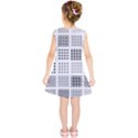 Retro Patterns Kids  Tunic Dress View2