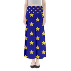Star Pattern Maxi Skirts by Nexatart
