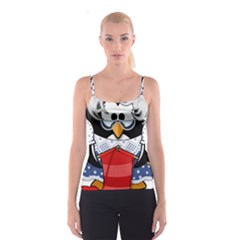 Grandma Penguin Spaghetti Strap Top by Nexatart