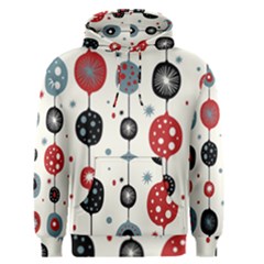 Retro Ornament Pattern Men s Pullover Hoodie