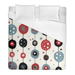 Retro Ornament Pattern Duvet Cover (full/ Double Size) by Nexatart