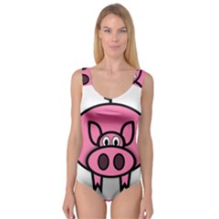 Pork Pig Pink Animals Princess Tank Leotard 