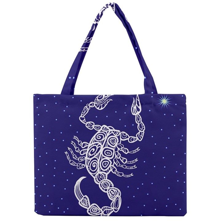 Scorpio Zodiac Star Mini Tote Bag