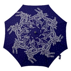 Sagitarius Zodiac Star Hook Handle Umbrellas (Small)