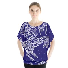 Sagitarius Zodiac Star Blouse