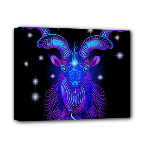 Sign Capricorn Zodiac Deluxe Canvas 14  X 11 