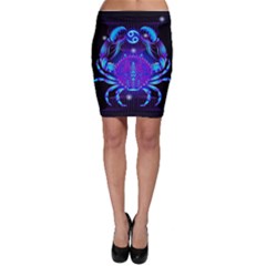 Sign Cancer Zodiac Bodycon Skirt