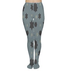 Star Space Black Grey Blue Sky Women s Tights