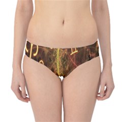 Romance Zodiac Star Space Hipster Bikini Bottoms