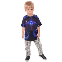 Sign Libra Zodiac Kids  Raglan Tee