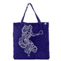 Virgo Zodiac Star Grocery Tote Bag View1