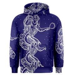 Virgo Zodiac Star Men s Pullover Hoodie by Mariart