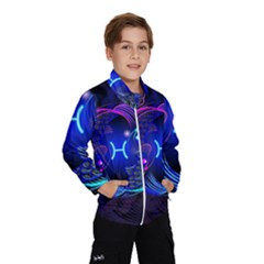 Sign Pisces Zodiac Wind Breaker (kids) by Mariart