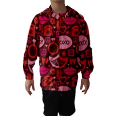 Xoxo! Hooded Wind Breaker (kids) by Nexatart