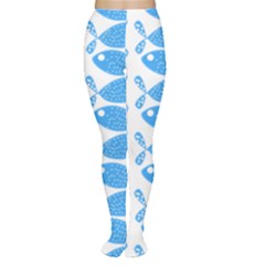 Fish Pattern Background Women s Tights