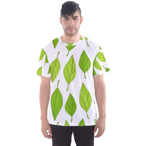 Spring Pattern Men s Sport Mesh Tee by Nexatart