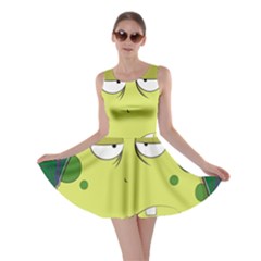 The Most Ugly Alien Ever Skater Dress by Catifornia