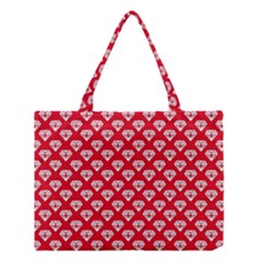 Diamond Pattern Medium Tote Bag