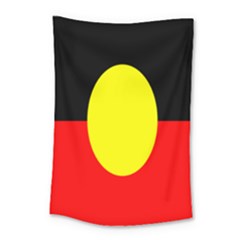 Flag Of Australian Aborigines Small Tapestry by Nexatart