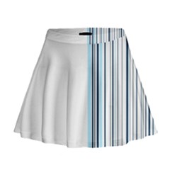 Lines Mini Flare Skirt by ValentinaDesign