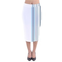 Lines Velvet Midi Pencil Skirt by ValentinaDesign