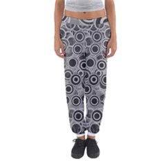 Abstract Grey End Of Day Women s Jogger Sweatpants