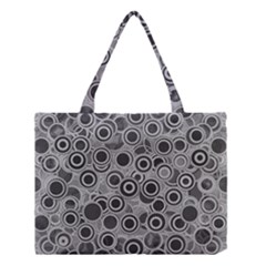 Abstract Grey End Of Day Medium Tote Bag by Ivana