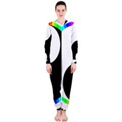 Rainbow Around Yinyang Onepiece Jumpsuit (ladies)  by Nexatart