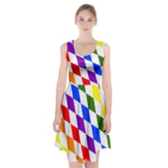 Rainbow Flag Bavaria Racerback Midi Dress