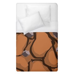 Seamless Dirt Texture Duvet Cover (single Size) by Nexatart