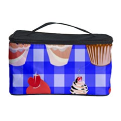 Cake Pattern Cosmetic Storage Case by Nexatart