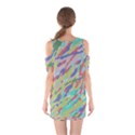 Crayon Texture Shoulder Cutout One Piece View2