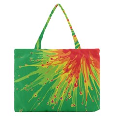 Big Bang Medium Zipper Tote Bag by ValentinaDesign