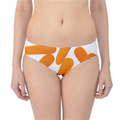 Carrot Vegetables Orange Hipster Bikini Bottoms by Mariart