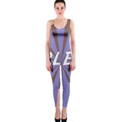 Girlboss Light Line Wave Chevron Onepiece Catsuit by Mariart