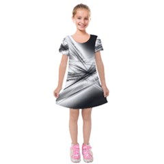 Big Bang Kids  Short Sleeve Velvet Dress by ValentinaDesign