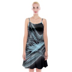 Big Bang Spaghetti Strap Velvet Dress by ValentinaDesign