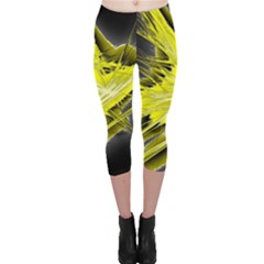 Big Bang Capri Leggings  by ValentinaDesign