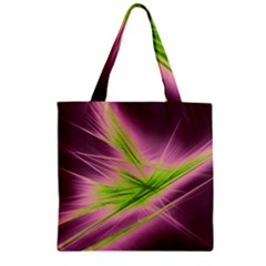 Big Bang Zipper Grocery Tote Bag by ValentinaDesign