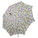 Twigs and floral pattern Hook Handle Umbrellas (Large) View2