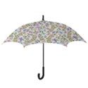 Twigs and floral pattern Hook Handle Umbrellas (Large) View3