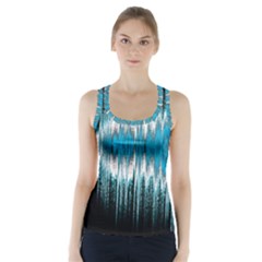 Light Racer Back Sports Top by ValentinaDesign