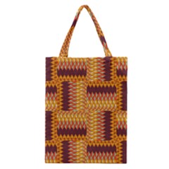 Geometric Pattern Classic Tote Bag by linceazul