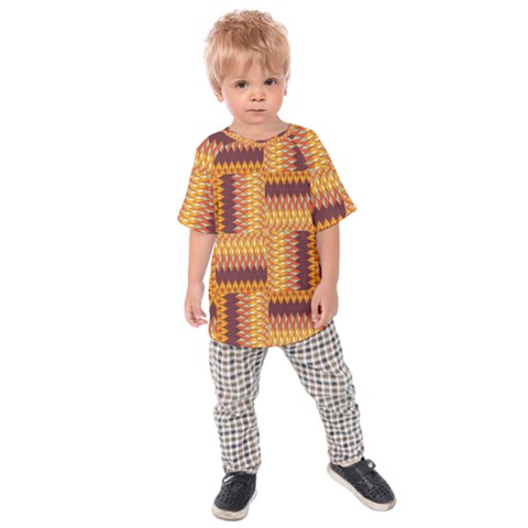 Geometric Pattern Kids  Raglan Tee by linceazul