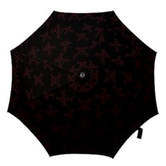 Skull Pattern Hook Handle Umbrellas (medium) by ValentinaDesign