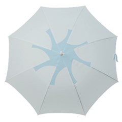 Cloud Sky Blue Decorative Symbol Straight Umbrellas by Nexatart