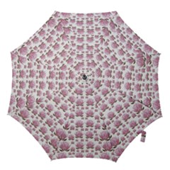 Lotus Hook Handle Umbrellas (large) by ValentinaDesign