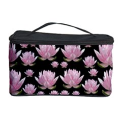 Lotus Cosmetic Storage Case by ValentinaDesign