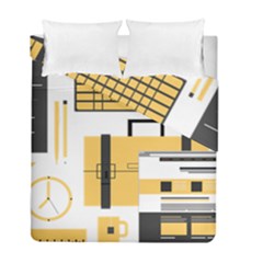 Web Design Mockup Web Developer Duvet Cover Double Side (full/ Double Size)