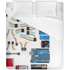 Arduino Arduino Uno Electronic Duvet Cover (california King Size) by Nexatart